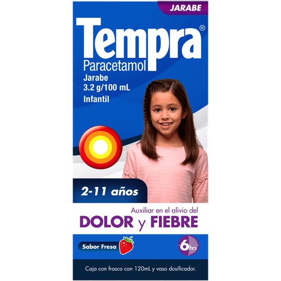 Medicamento Tempra en Jarabe